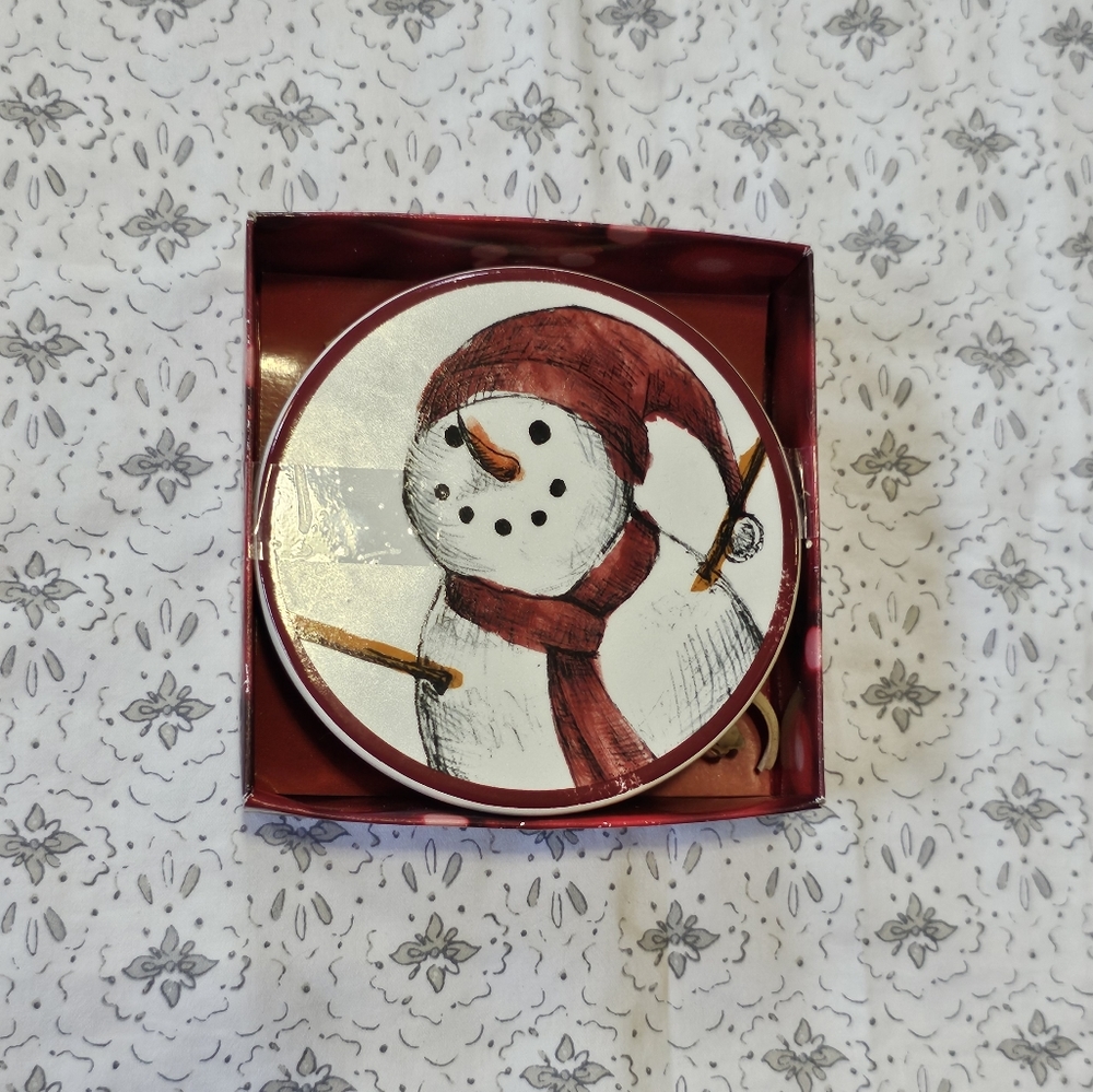 St. Nicholas Square Ceramic Coaster Set